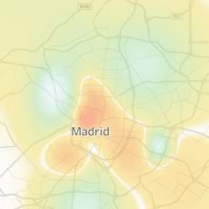 Visualización de las temperaturas diarias de Madrid